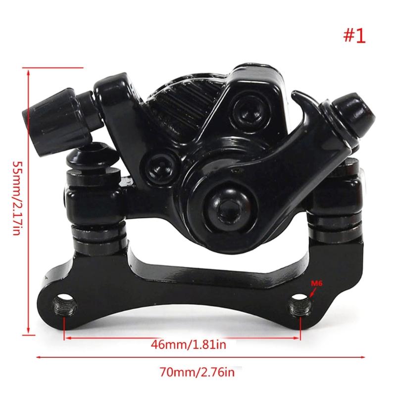 Для электрического скутера суппорт алюминиевый сплав гидравлический тормозной диск колодки аксессуары