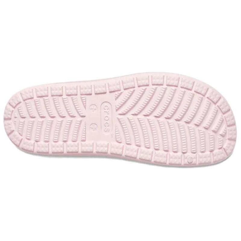 Crocs Классические удобные однотонные туфли с отверстиями женские цвета молочной пудры