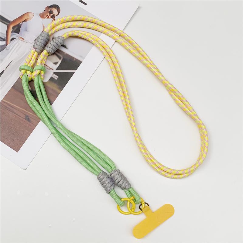 3 в 1 120 см Сумка через плечо Подвесная веревка для мобильного телефона Шейный ремешок Браслет Съемный ремешок для телефона Веревка для подвешивания стакана для воды