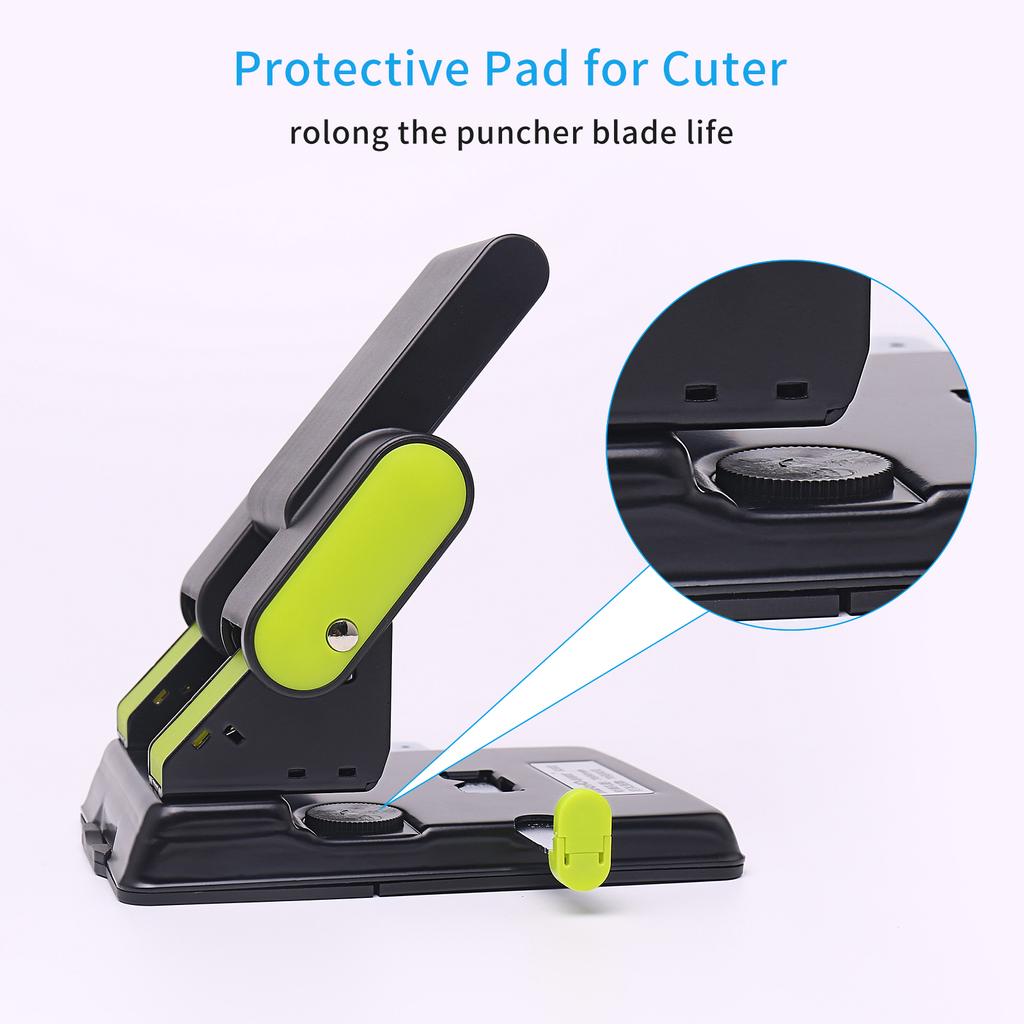 KW-triO 2-Hole Paper Punch Adjustable Hole 70mm/80mm 70 Sheet Capacity 6mm for A4/ A3 / A5/ A6 / B4 / B5 / B6 / B7 Notebook