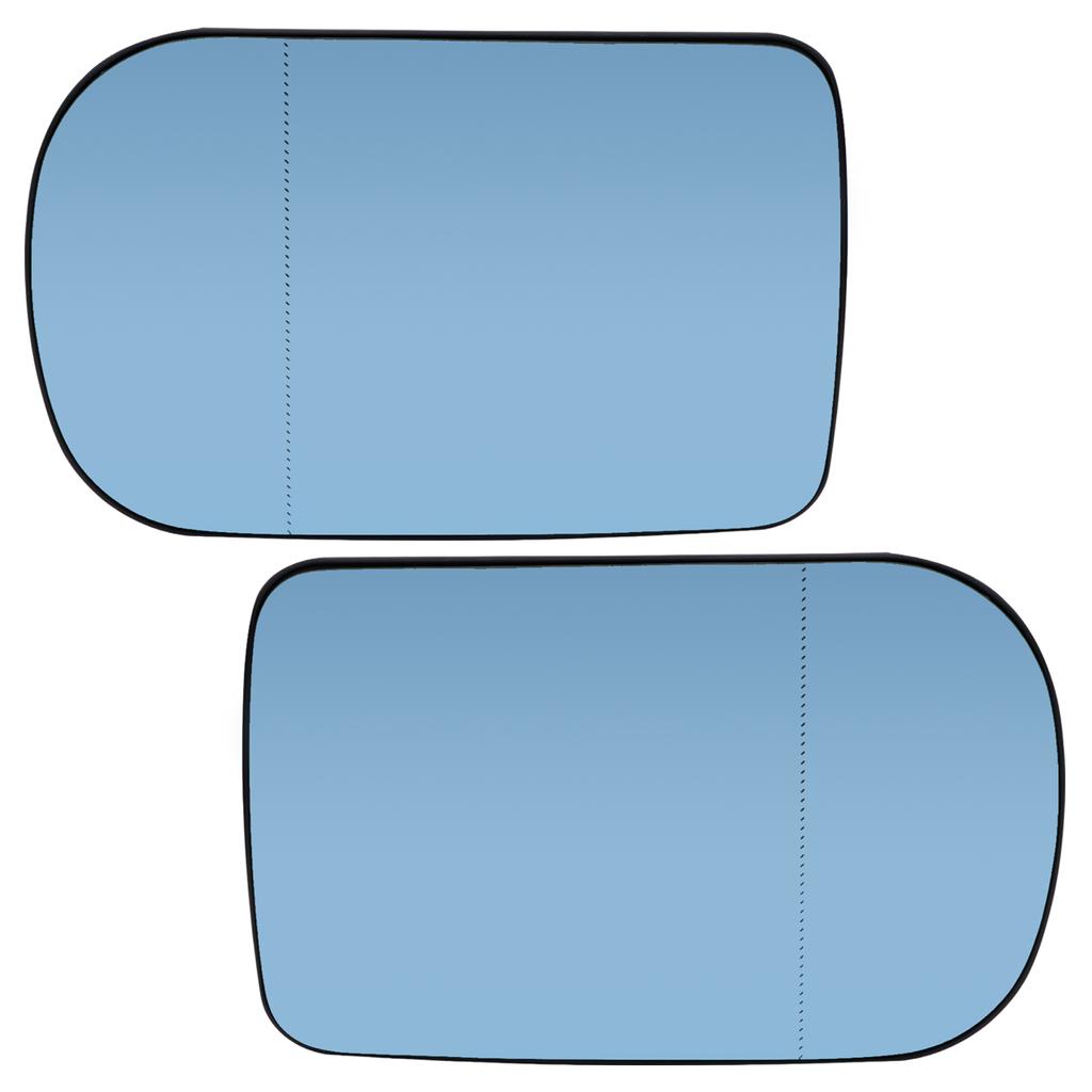 Для BMW 7 серии E38 95-01 5 E39 00-03 левая и правая дверь, боковое зеркало, стекло с подогревом, синее, задний вид, выпуклый внешний вид