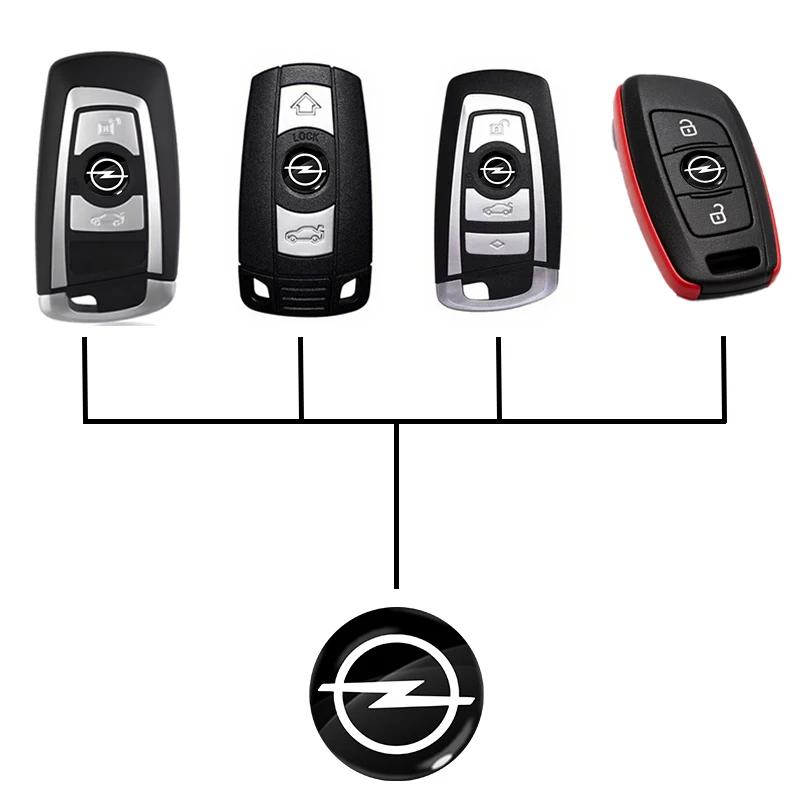14 мм Специальные наклейки-значки для брелоков автомобильного пульта управления Для Opel Astra j Insignia Astra g Corsa Zafira b Mokka Vivaro Meriva