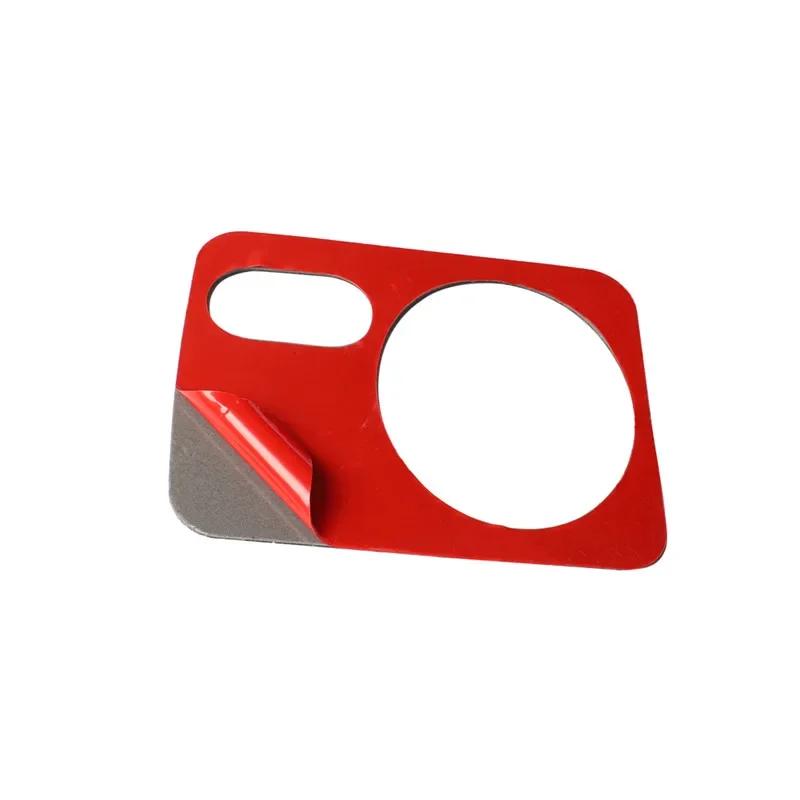 Подходит для golf 6 2008-2012 gti R MK6 scirocco 2009-2016 Автоаксессуары углеродное волокно Панель переключателя фар наклейка на автомобиль 5D