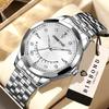 Luxury Quartz Writstwatches for Men Luminous Waterproof Auto Date Men's Watch Business Fashion Reloj