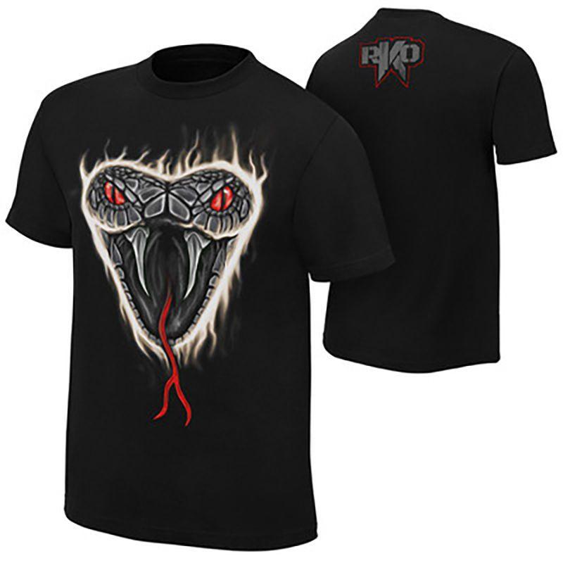 High Quality WWE Latest Gym T-shirt Wrestling Short Sleeve Men Loose Crew Neck Print Ring Pkt T-shirt Fashion Summer Top
