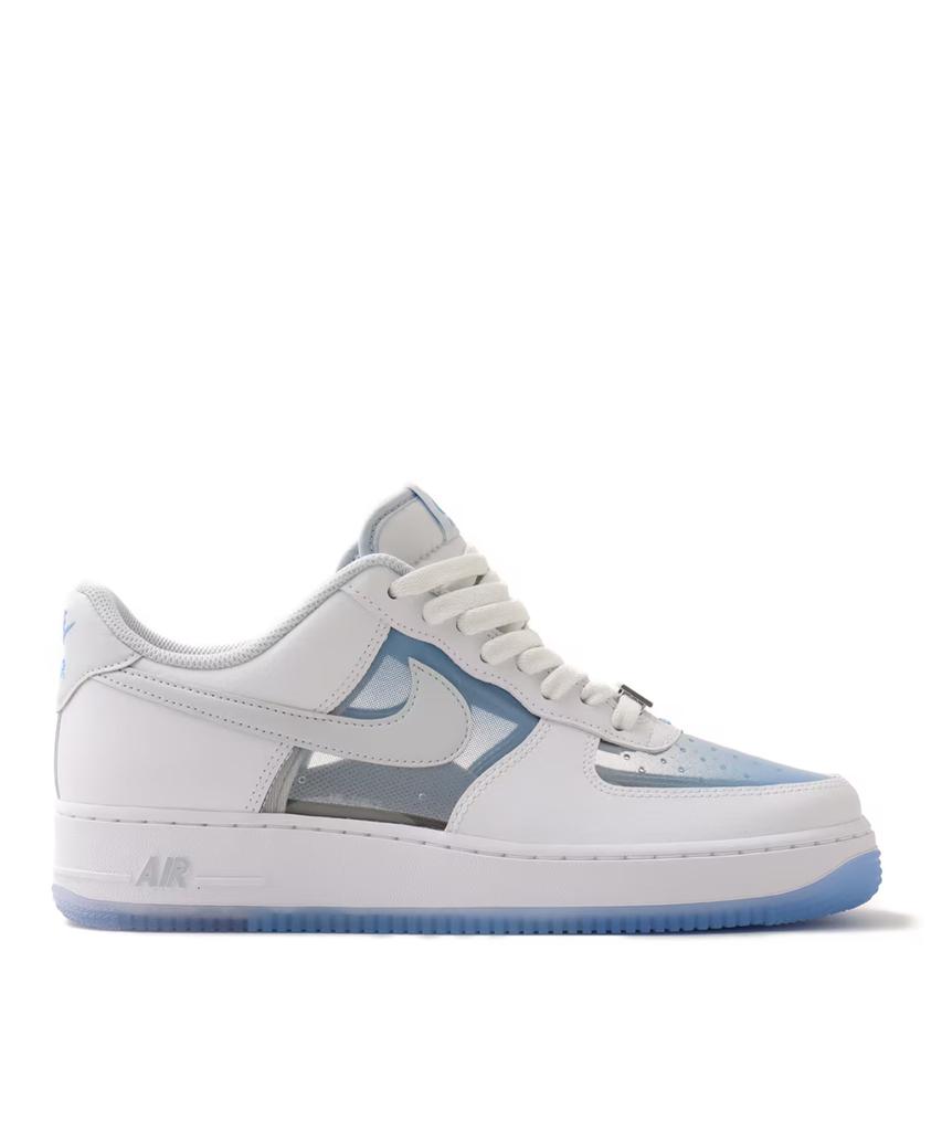 IB5724-100 Nike Air Force 1 Low Белый и Университетский Синий (Мужской)