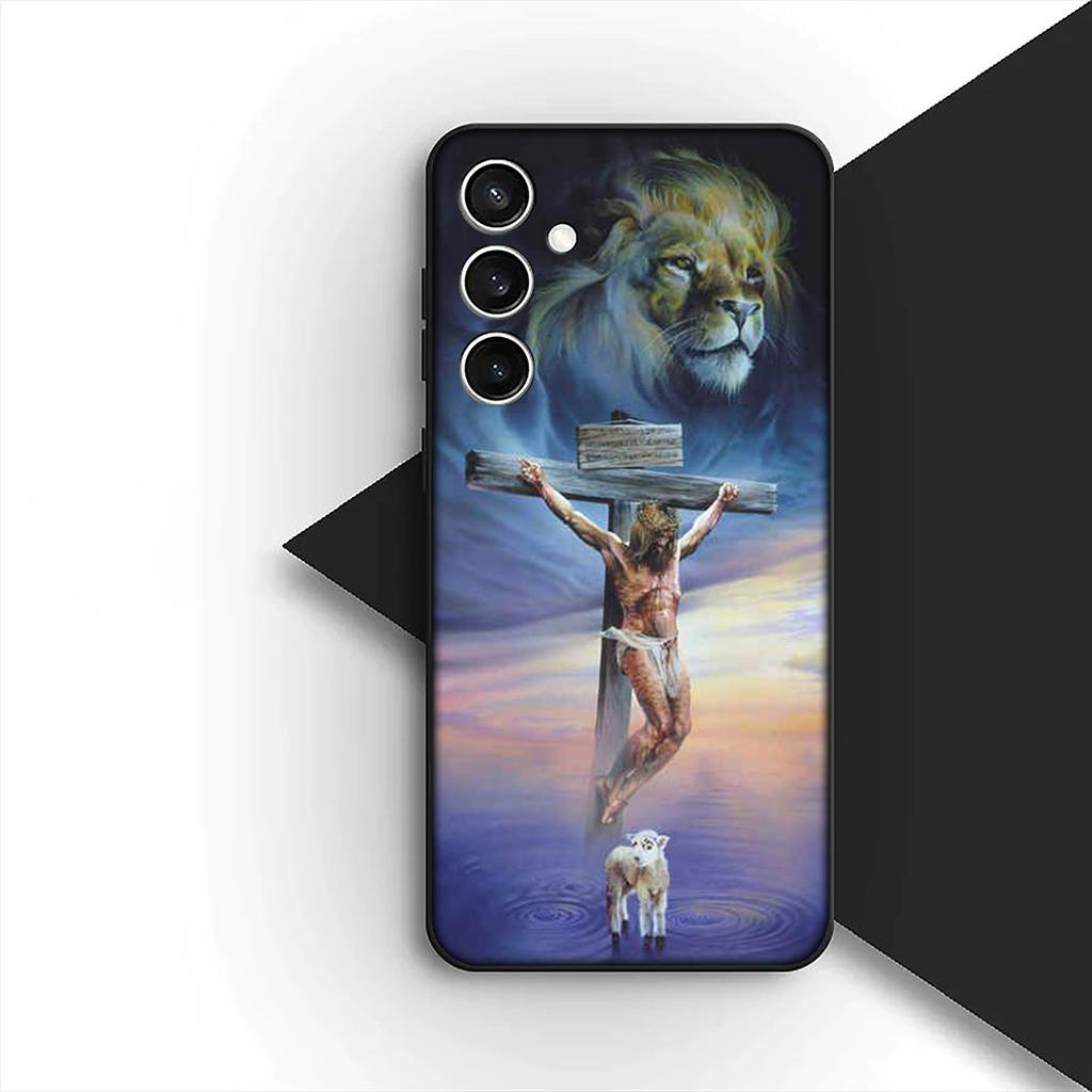 Jesus Christ God Christian Cross Cover for Motorola Moto G86 G57 E14 E15 G14 G34 G67 G13 G24 A54 G15 Power E22 Coque Phone Case