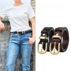 Genuine Leather Belt for Women  Brass Pin Buckle for Women  Simple and Fashionable Versatile Business Head Layer Cowhide Belt High End Feeling