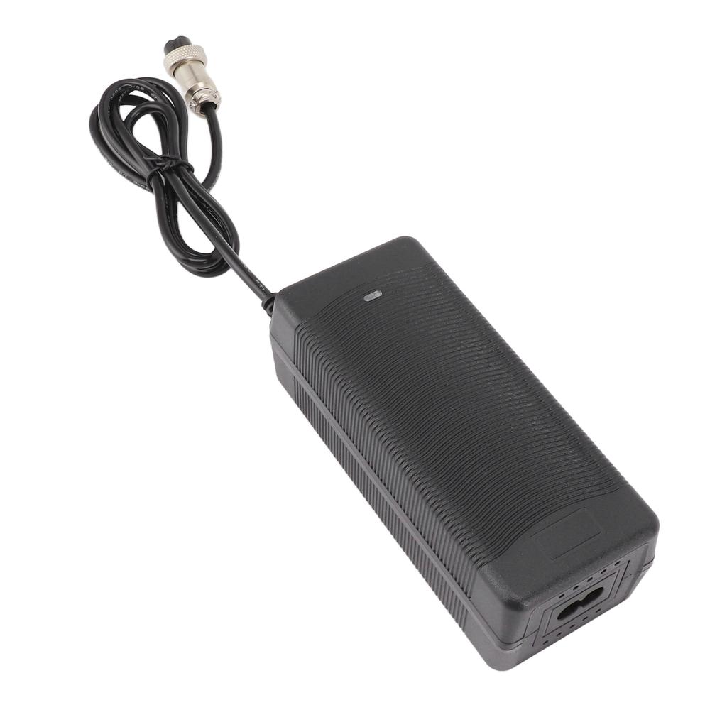 Зарядное устройство для электросамоката 54,6 В 2 А с металлическим разъемом GX16 Зарядное устройство для электровелосипеда Защита от помех