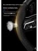 Geely Xingrui L Carbon Fiber Steering Wheel Cover, Sweat-Absorbent, Ultra-Thin, All-Season, Fits Models 21-24