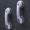 Punch-Free Non-Slip Bathroom Safety Handle for Elderly with Strong Suction Cup