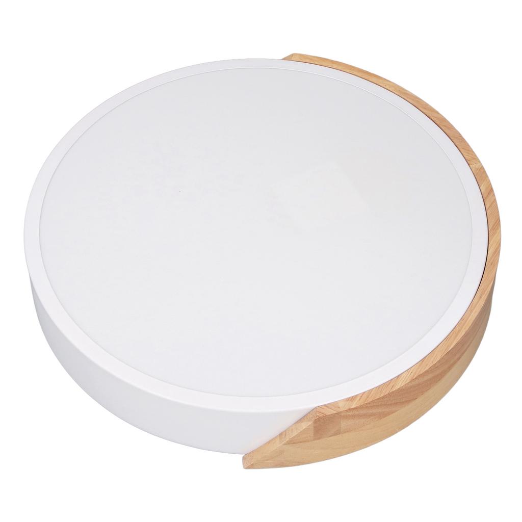 Современный светодиодный потолочный светильник в минималистичном стиле из дерева, потолочный светильник для скрытого монтажа 3000K 4000K 6000K