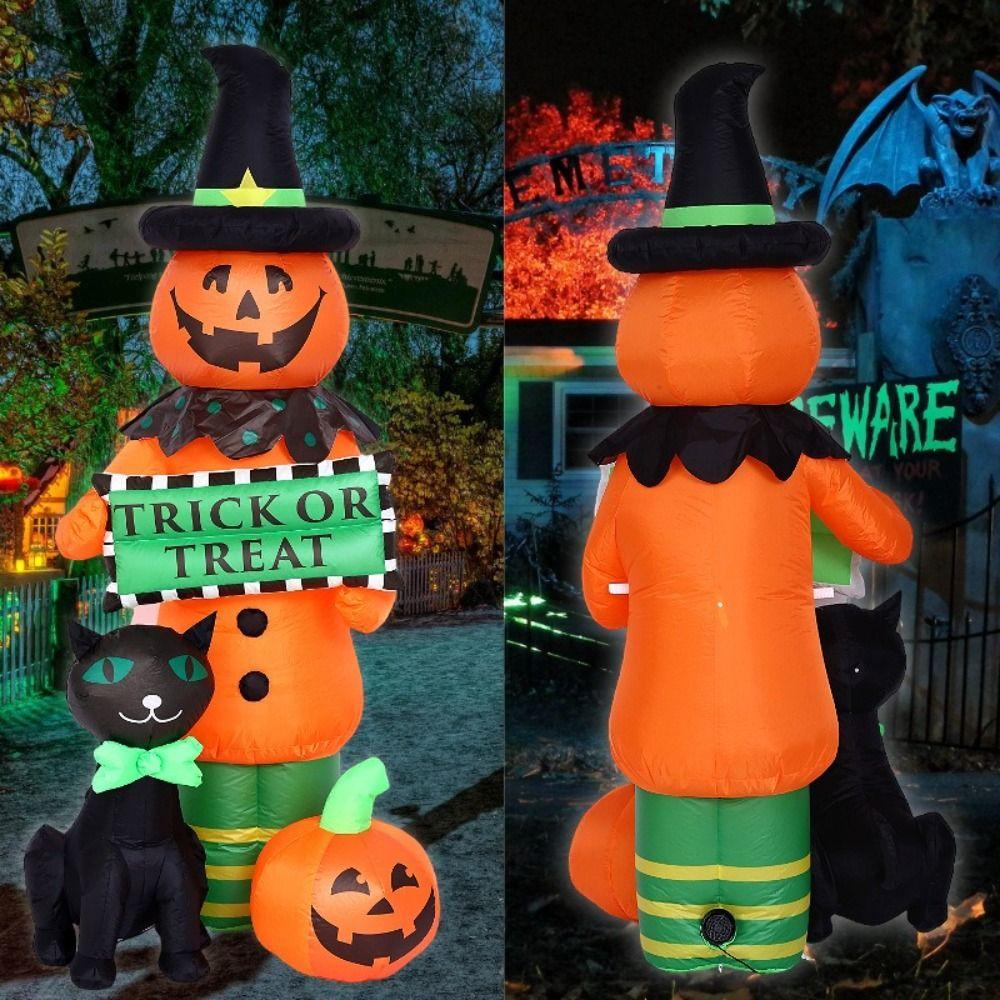 LED Light Inflatable Ghost Lights Polyester Inflatable Model Toys Indoor Outdoor