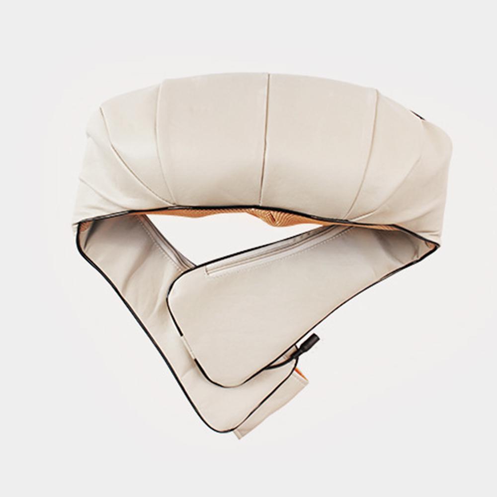 Электрический массажер для шеи, спины, подушка шиацу, инфракрасный нагревательный роликовый массажер, релаксация плеч, тела