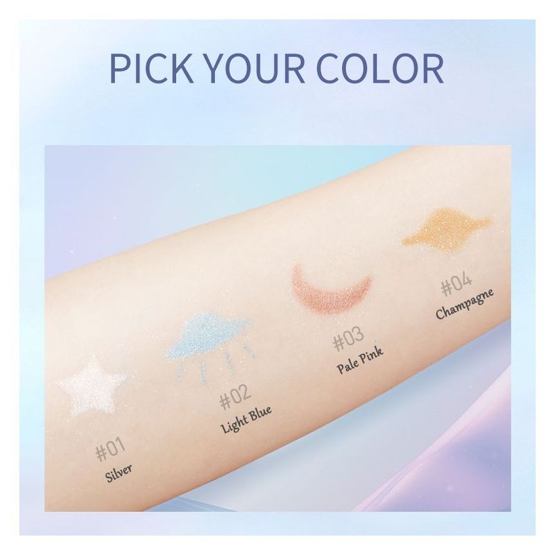 ZEESEA - Хайлайтер "Звезда времени и пространства" - Бледно-розовый