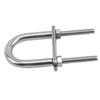 Yacht Boat Hardware 304 Stainless Steel Bow Stern Eye Screw Pads Rope Rigging Screw with Nut