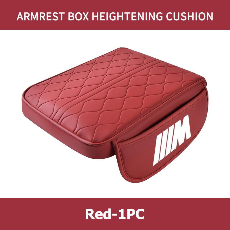 XPOV8 Car Center Console Armrest Cushion Arm Rest Storage Pad For BMW M Performance Alpina M3 M5 M6 X1 X3 X4 X5 G20