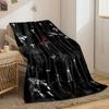 Jesus Cross Faith Blanket  Printed Blanket for Living Room Bed Couch lunch break Soft Cozy Blanket for Friend's festival Gift