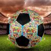 1pc Super Mario Football Soccer Ball Size 5 Indoor Soccer Ball Fashion Colorful  Backyard Game -Great For Sports Fans Gift HE99