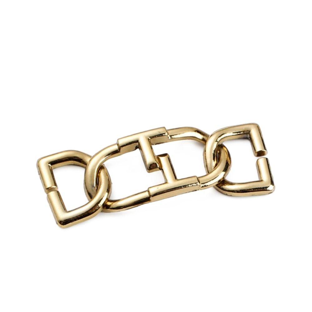 Модная металлическая пряжка для ремня для обуви и сумок с DIY-дизайном