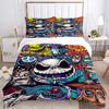 Nightmare Before Halloween Print 3Pcs Bedding Setduvet Cover With 2 Bedropillowcase Home Birthday Gift