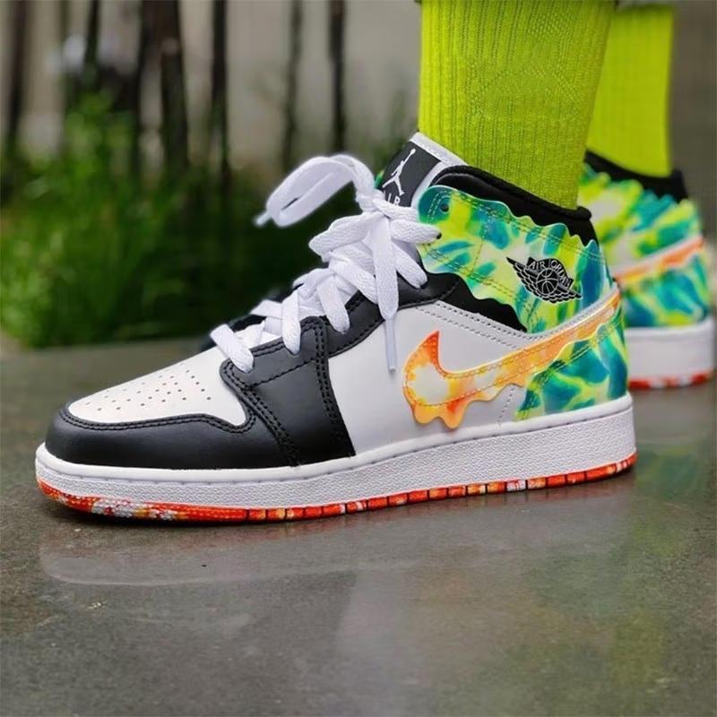 Jordan 1 Mid SE Slim Vortex GS DJ6563-038