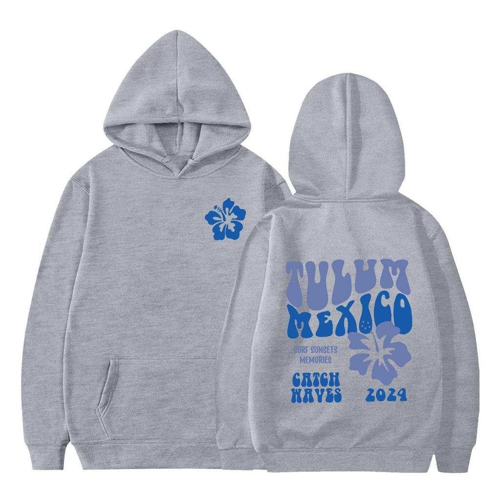 Cross-border EVERYTHING COMESIN WAVES Hoodie CHASING SUNS ETS Sweater