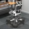 1pc Skull Pattern Carpet, Round Non Slip Durable Large Size Office Carpet, Suitable for Office