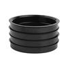 Black Color Hub Centering Rings Wheel Bore Center Spacer