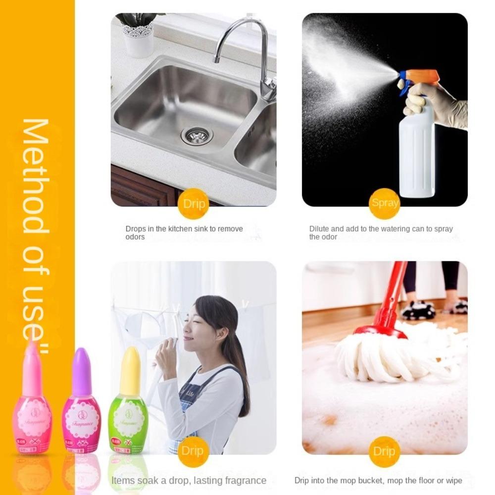 20ml Deodorization Toilet Deodorizer Long-lasting Fragrance Indoor Aromatherapy Toilet