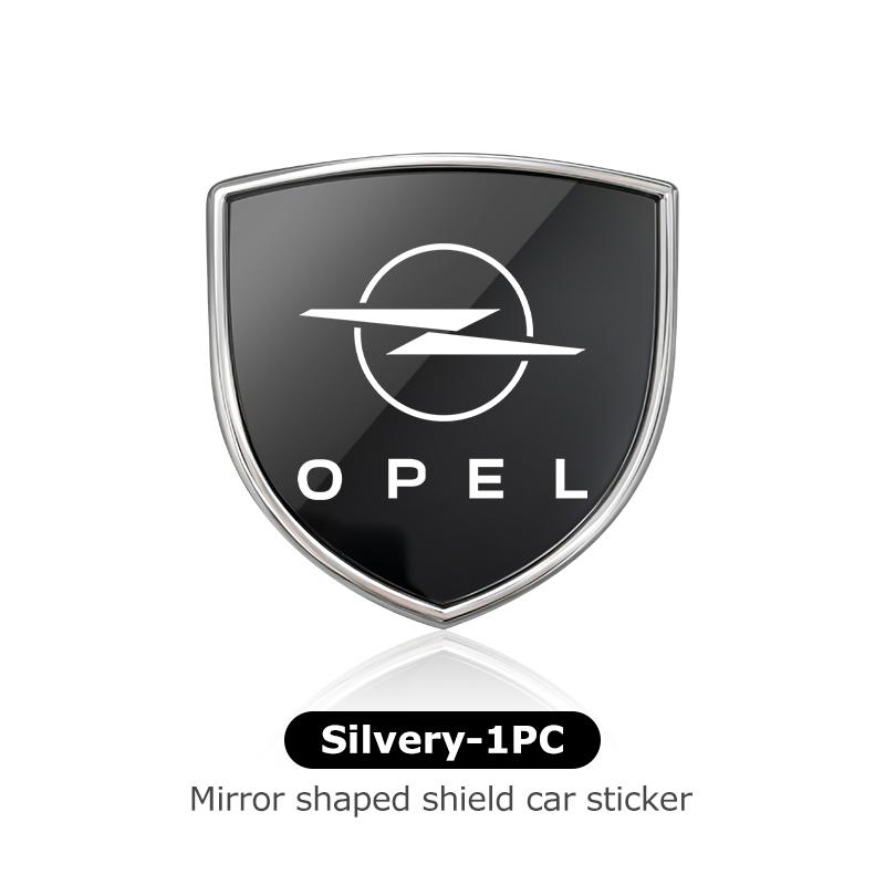 For Opel Alloy Auto Styling Logo Car Sticker Badge Emblem Tail Decal Astra G J H Insignia Zafira Corsa D C Vectra Vivaro BL6