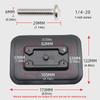PVC Inflatable Boats Pad Corrosion-resistant Fishing Equipment Base Pads Fishing Rod Holder Fixed Base for Outdoor Sports