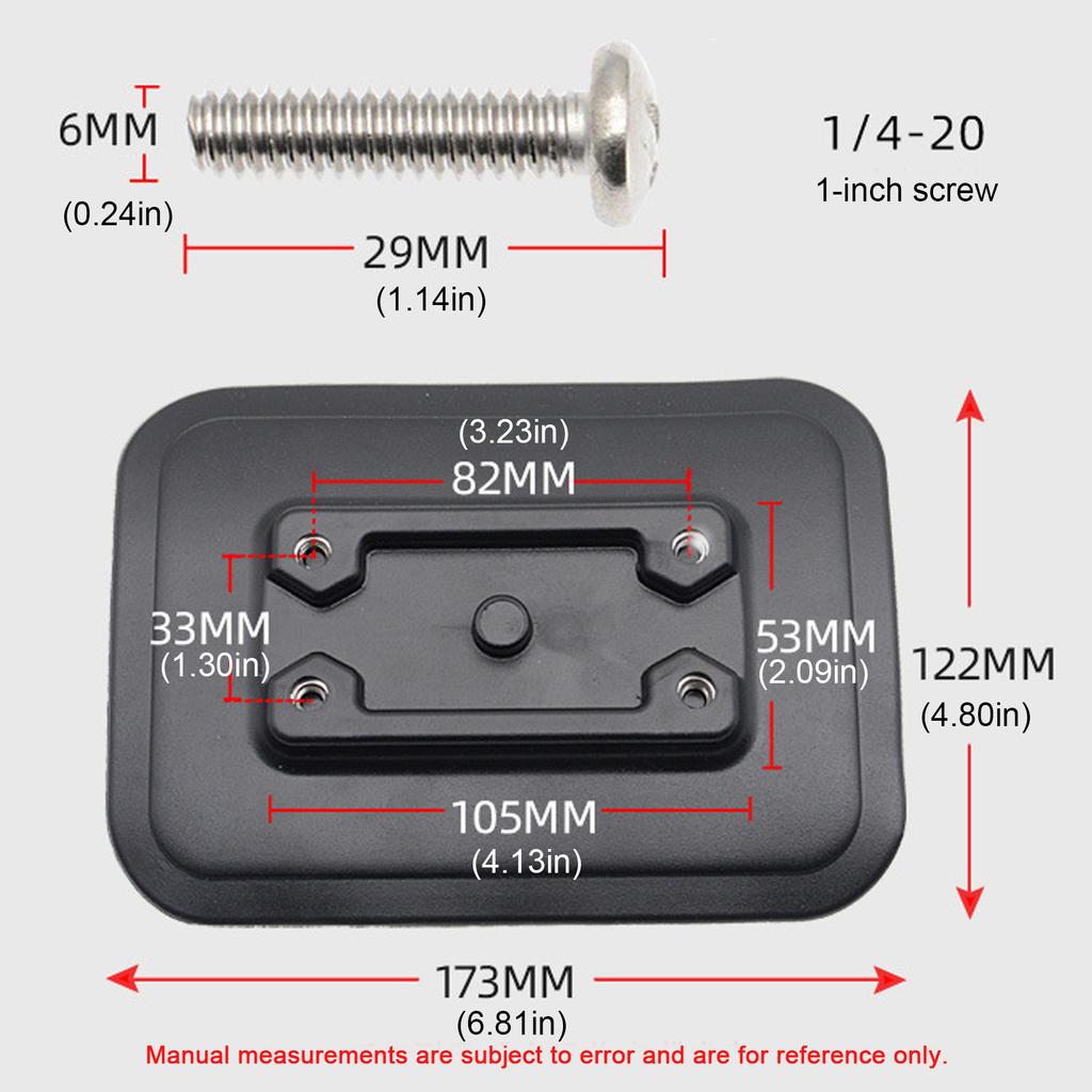 PVC Inflatable Boats Pad Corrosion-resistant Fishing Equipment Base Pads Fishing Rod Holder Fixed Base for Outdoor Sports