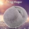 USB Heated Foot Warmer Electric Foot Heater Soft Plush Feet Warmer Foot Heating Pad for Women Men