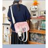 New Japanese JK Portable Uniform Shoulder Bag PU Love Pain Bag Simple Campus Girls Soft Cute Messenger Bag Itabag IB065