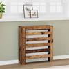 VidaXL Radiator Cover Old Wood 78x20x82 Cm Engineered Wood, Radiator Cap, Top Radiator Cover, Radiator At 852688