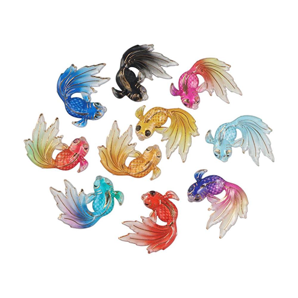 8Pcs/set DIY Goldfish Miniatures Mini Goldfish Micro-landscape Creative Wedding
