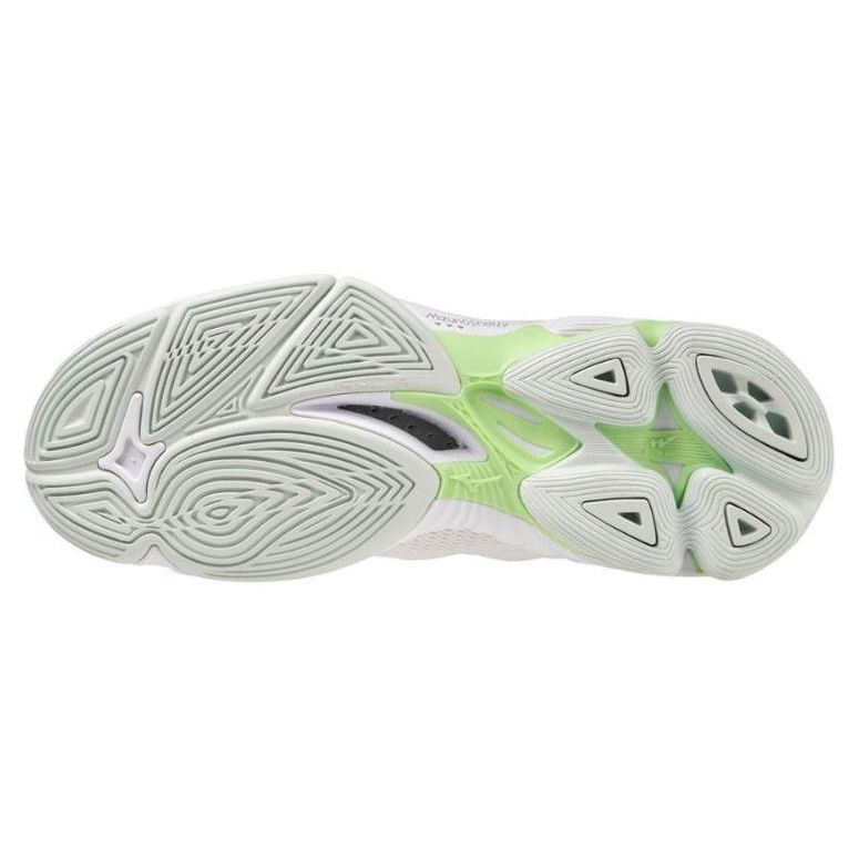 Mizuno Wave Lightning Z7 Удобные Универсальные Прочные Дышащие Кроссовки средней высоты для тренировок Унисекс Кроссовки для тренировок Белые V1GC225037
