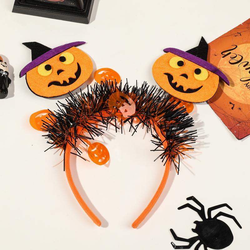 Halloween Hairband Festival Hair Band Spider Ghost Cosplay Hair Hoop DIY Masquerade Party Hair Accessories Cute Halloween Gift