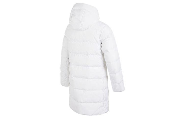 adidas Женские белые пуховики с капюшоном Умеренные Другое H23072