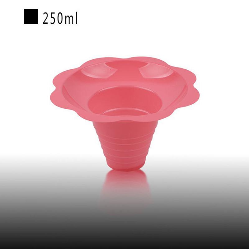 20 шт. одноразовые чашки для йогурта, снежные конусы, чашки для мороженого, смузи, чашка для мороженого, бритый лед, песок, чаша для льда, цветок, снег, чашка для льда