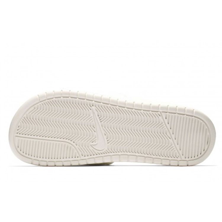 Nike Benassi JDI Fashion Comfortable Rubber Sole Slide Sandals Women Sandals Pink White 618919-021