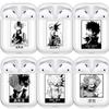 Anime My Hero Academia Figures Transparent Airpods Case for Funda Airpods 2/1 Cover Boku No Hero Academia Soft TPU Case Coque