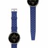ERBORD Universal Silicone Strap 20mm, Tropic, Blue / Silver Buckle