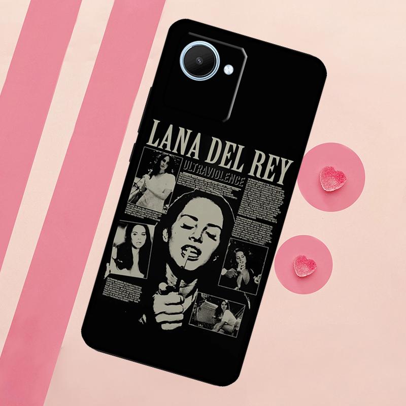 Lana Del Rey For Realme C67 C75 C63 C61 C71 C55 C51 C65 C53 10 11 12 13 14 15 Pro Plus GT6 GT7 Pro Case