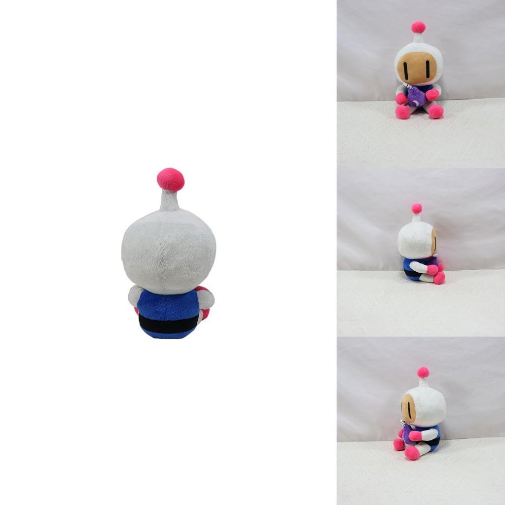 Delightful Bomberman Plush Doll Featuring Soft Coral Fleece Fabric Ideal For Gifts And Decor