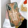 Чехол с узором под дерево для черепахи для Samsung Galaxy A55 A35 A15 A14 A34 A54 A73 A53 A33 A23 A13 A12 A32 A52 A51