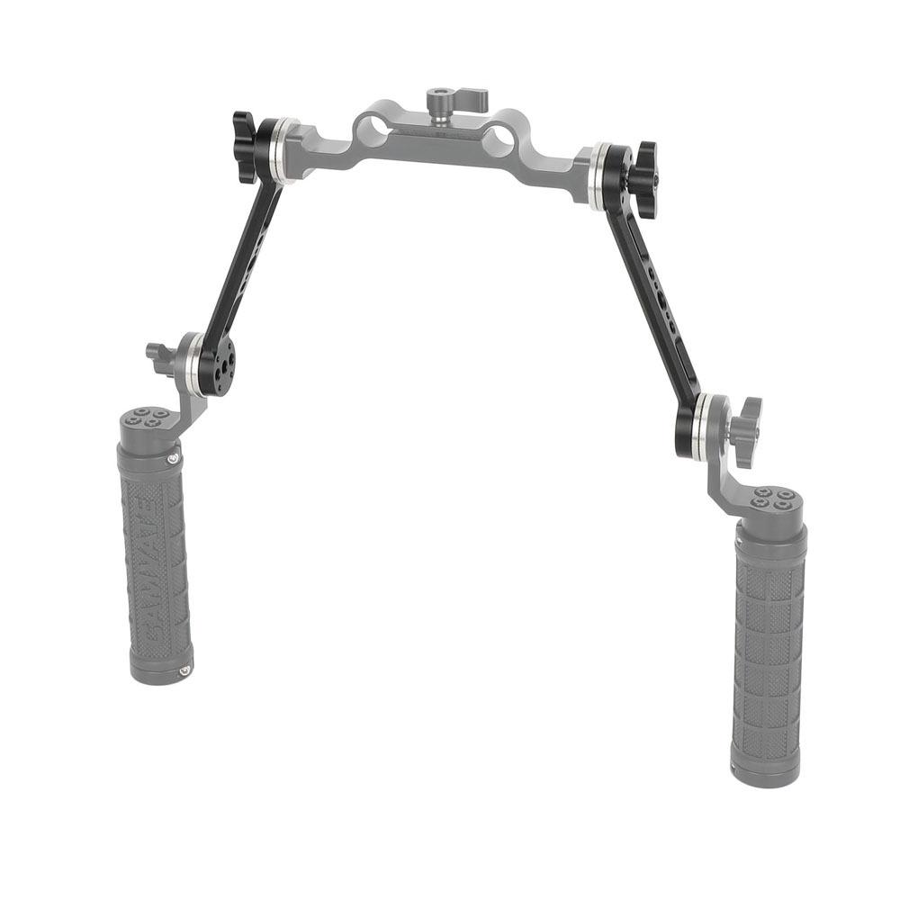 HDRIG M6 Arri Gear Extension Arm with Positioning Holes for Shoulder Mount Photography (Pair) 3855.