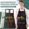Fashionable. Cute Apron. Dirt Resistant. Household Kitchen Cooking Cover. Men's And Women's Styles