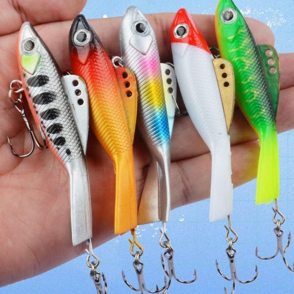 Swimbait Ice Fishing Lure 8.5cm Artificial Fishing Lure Durable Winter Fishing Bait  Fishing Gear